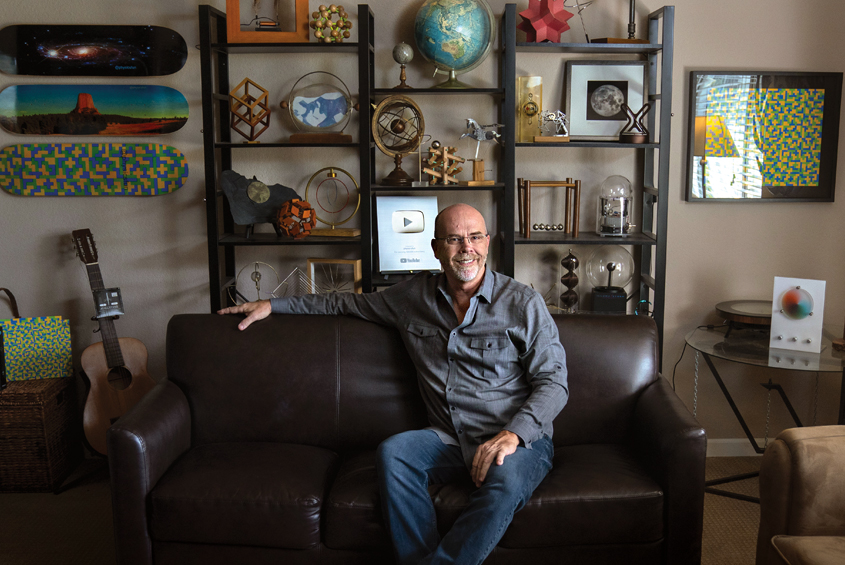 professor in his room