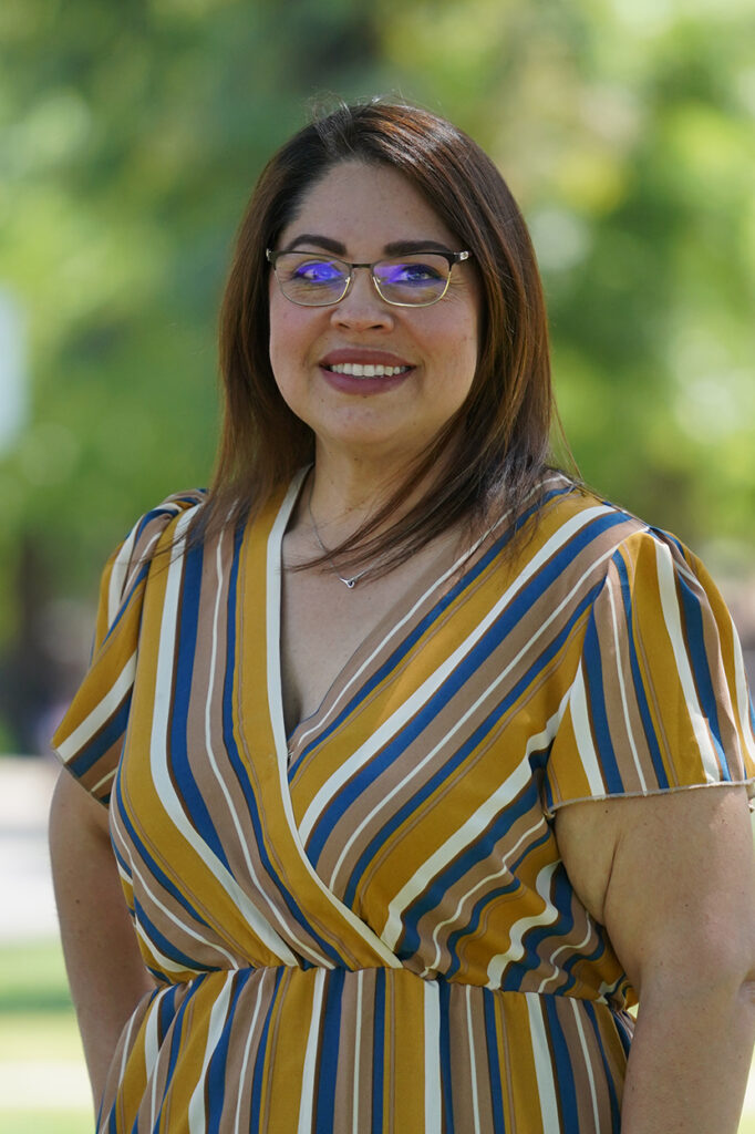 Outdoor portrait of Rocio Garcia.