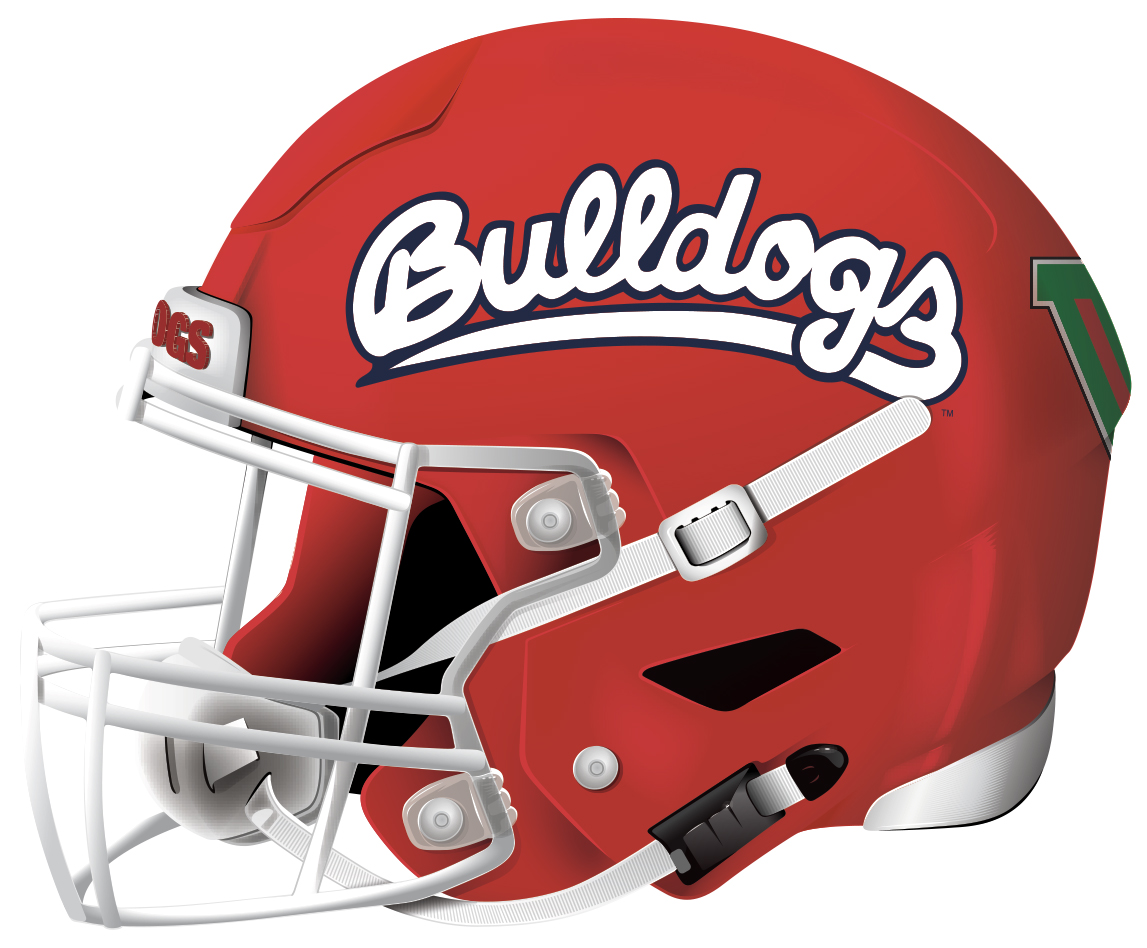 Bulldogs helmet