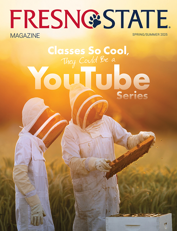 Spring-Summer 2025 Fresno State Magazine cover