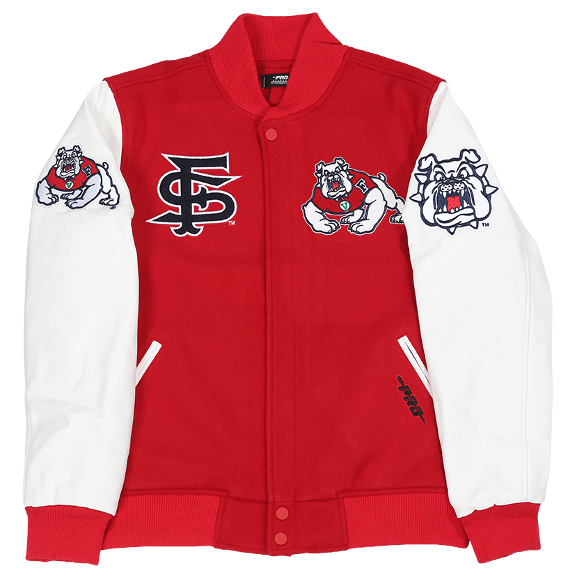 Pro Standard, red and white wool jacket