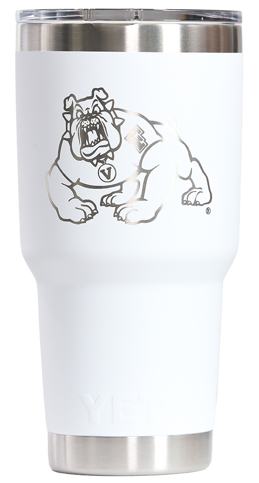 Yeti white 30 oz. tumbler