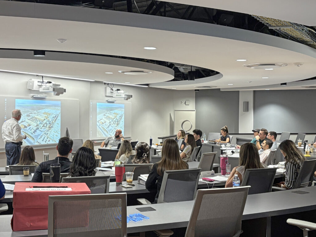 Agricultural Lending Institute class in a University Business Center executive classroom