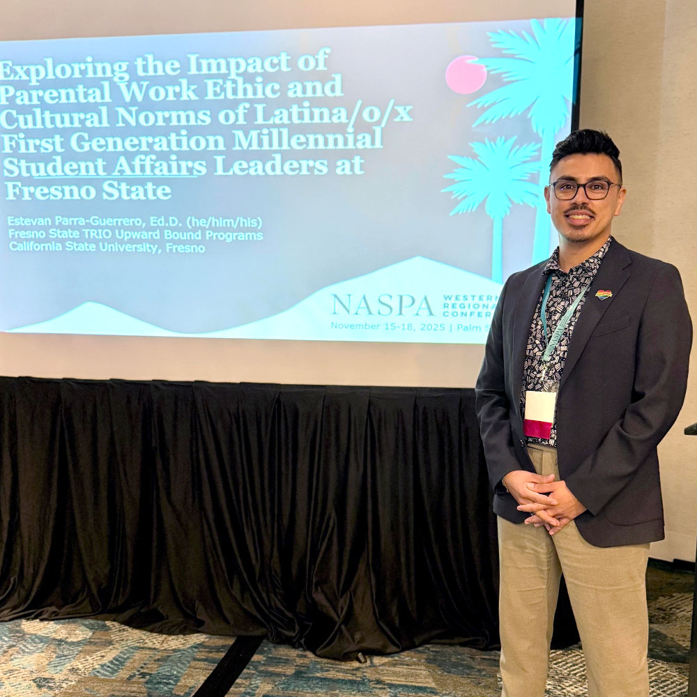 Dr. Estevan Parra-Guerrero at NASPA