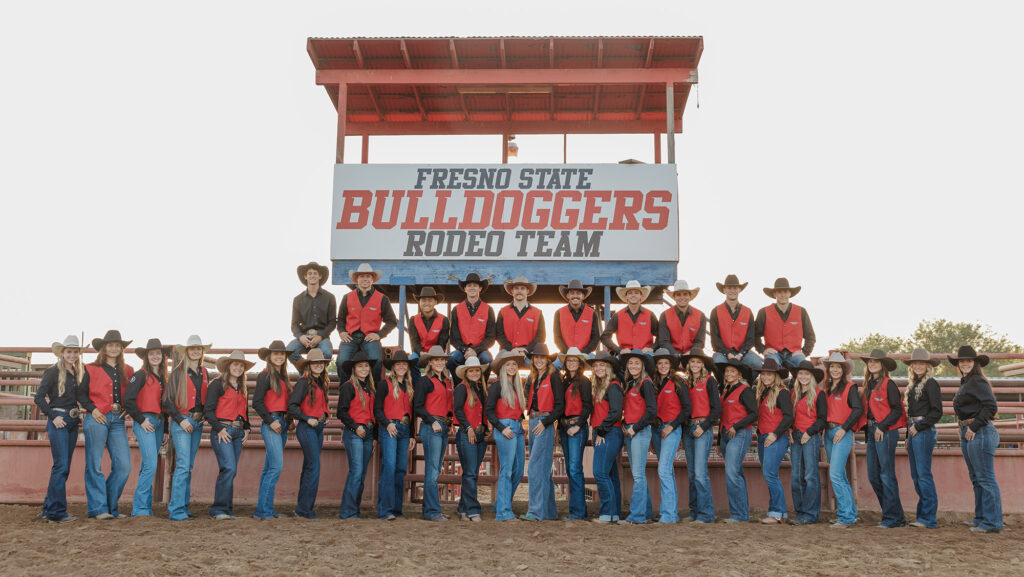 Fresno State Rodeo Team Group Photo 2025-26